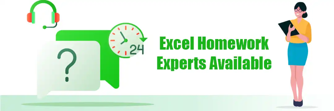 Proficient Excel Homework Experts at Your Service Around the Clock