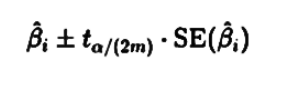 Bonferroni Approach