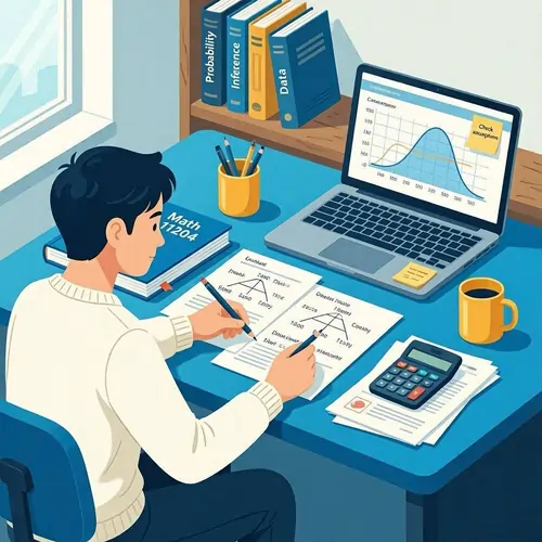 Handling Probability and Statistics Problems in MATH11204 Effectively