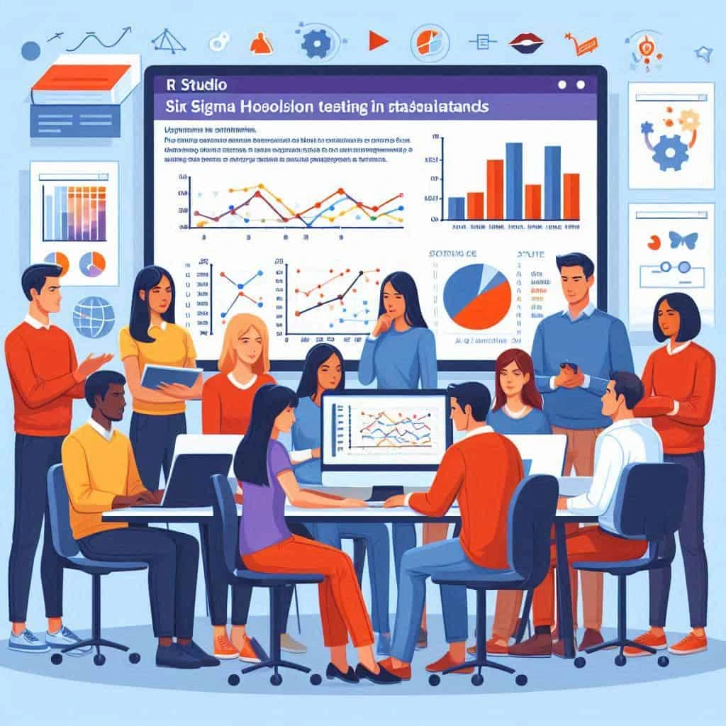 How to Use RStudio for Hypothesis Testing in Six Sigma