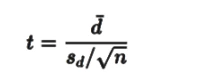 Paired t-test
