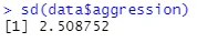 sd(data$aggression)